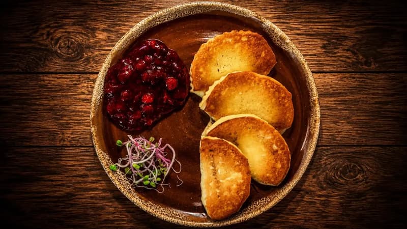 Oscypek z grilla z żurawiną, Karczma U Wnuka Zakopane