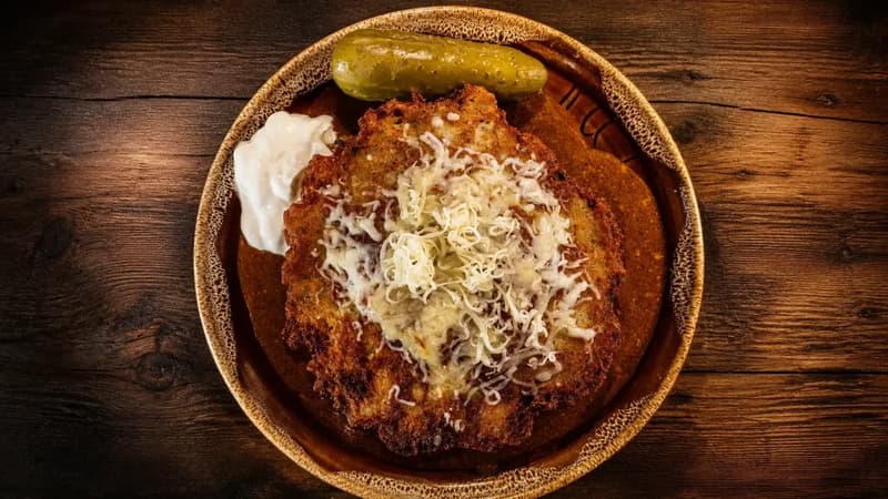 Placki po zbójnicku z gulaszem, Karczma U Wnuka Zakopane